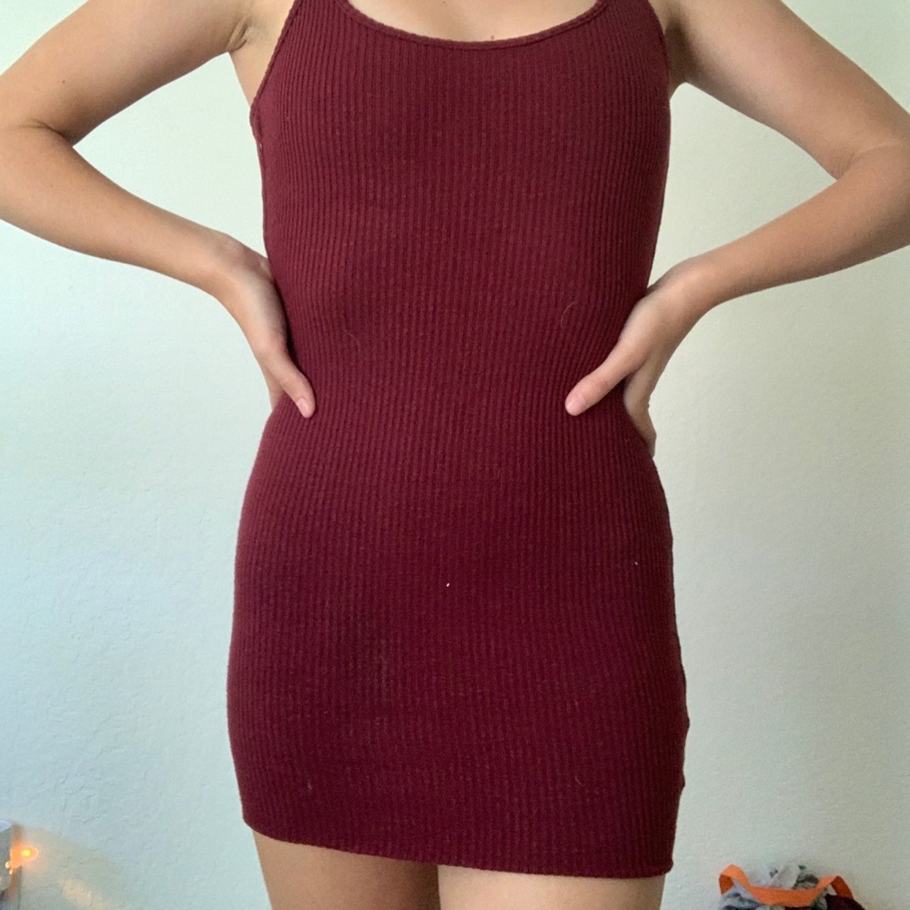 Red dress